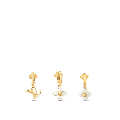 lv flowergram earrings|LV Floragram Earrings S00 .